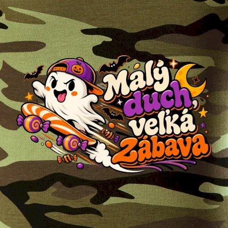 Malý duch veľká zábava na skateboarde