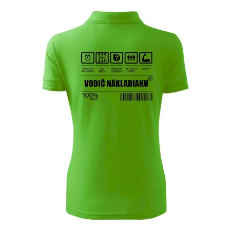 Čiarový kód - Vodič nákladiaku