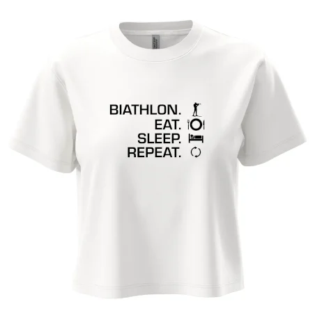 Biathlon Eat Sleep Repeat