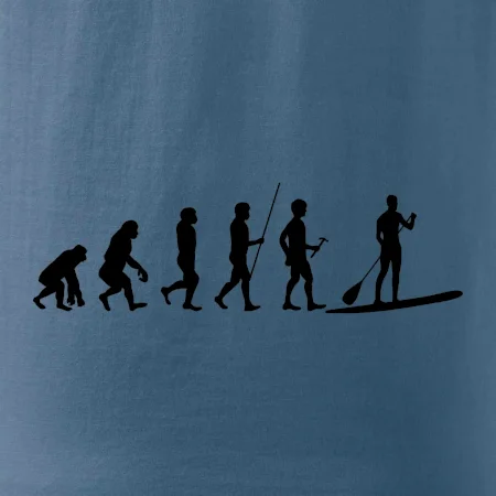 Evoluce paddleboard muž