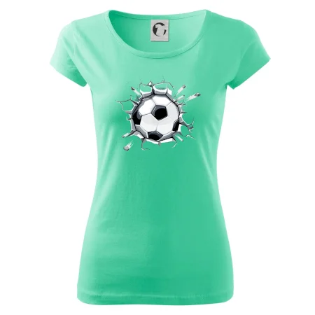 Futbalová lopta v triku