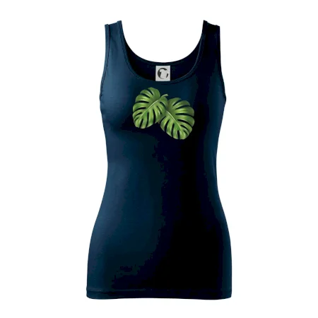 Monstera - dva listy