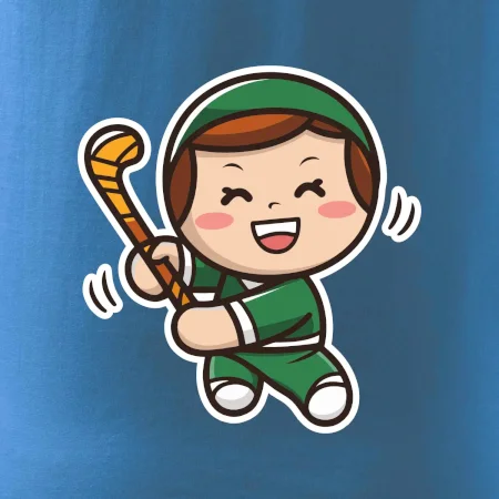 Ikona pozemný hokej chlapec / holka