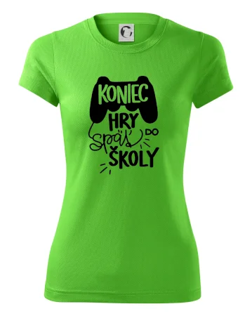 Koniec hry, späť do školy