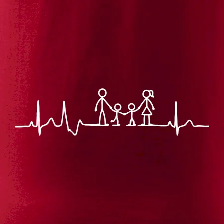 EKG rodina a dvaja chlapci