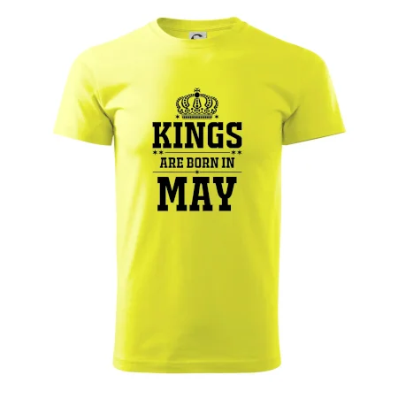 Kings are born in May