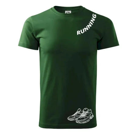 Running nápis šikmo