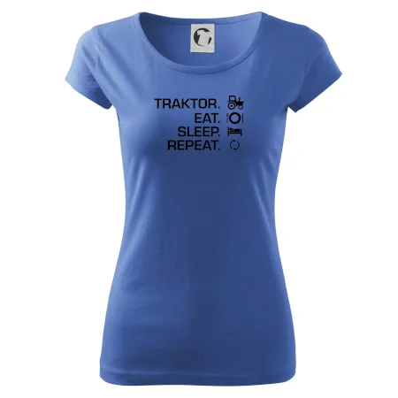 Traktor eat sleep repeat