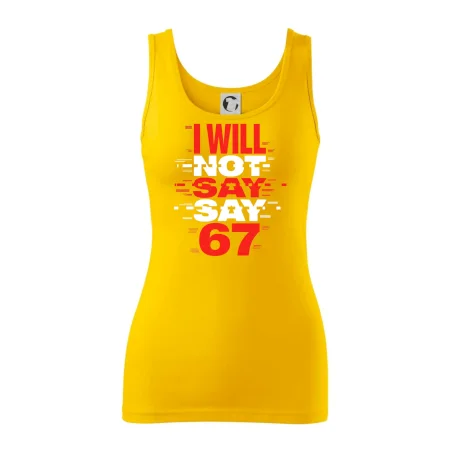 Červený - I Will Not Say SAY 67