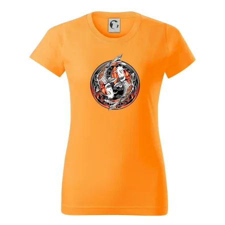Yin & Yang Koi kapor - oranžový