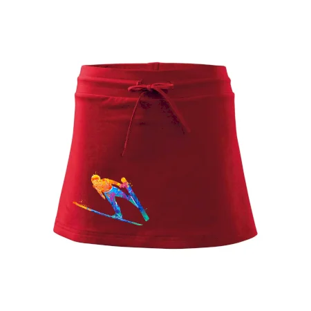 Skokan na lyžiach splash