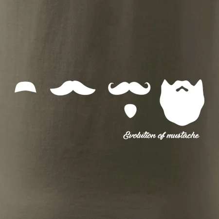 Evolution mustache