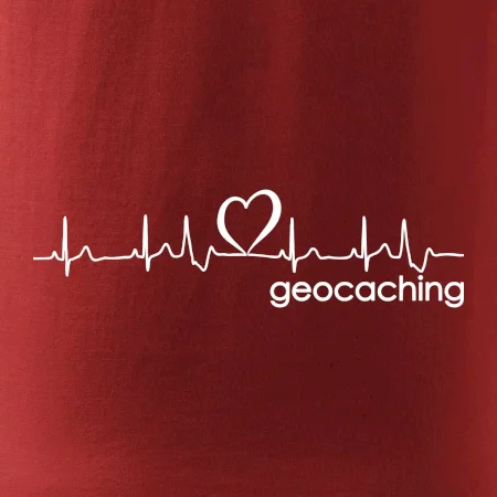Moje srdce bije pre Geocaching -Text