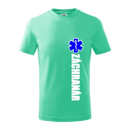 Nápis Záchranár + hviezda