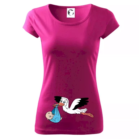 Bocian a bábätko - chlapec (Hana-creative)