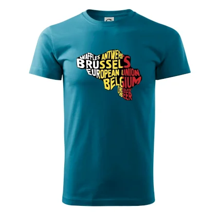 Mapy - názvy miest - Belgicko