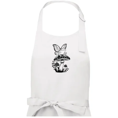 Goblincore čierna huba so žabou