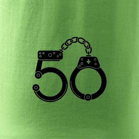 Narodeninové tričko pre policajta - putá 50