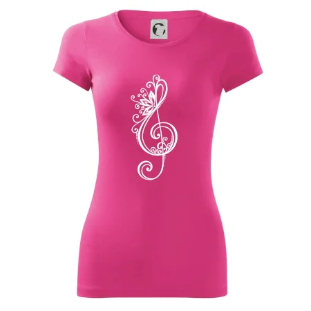 Husľový kľúč kvety