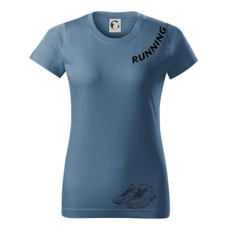 Running nápis šikmo