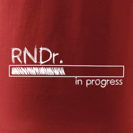 In progress titul RNDr. doktor / doktorka prírodných vied