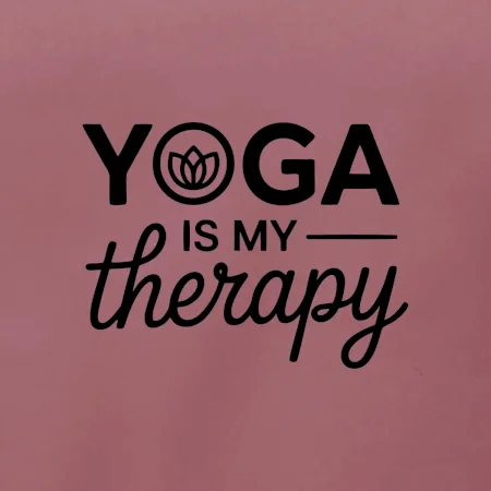 Yoga Is My Therapy nápis