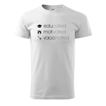 Educated motivated vaccinated