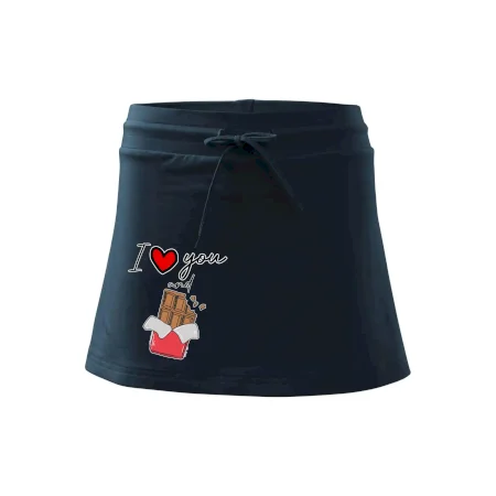 I love you and chocolate