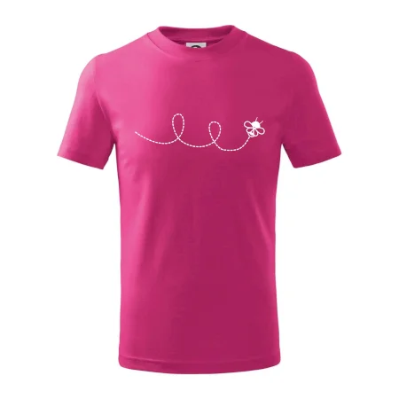 Dráha letu včely - slučka