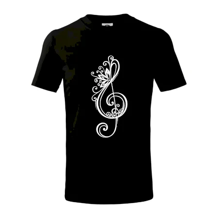 Husľový kľúč kvety