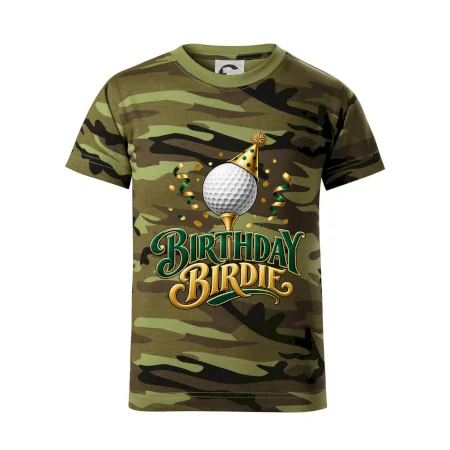 Narozeninové birdie s golfovým míčkem