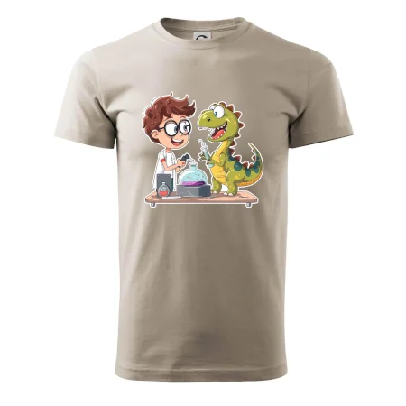 Chemik a dinosaurus - chlapec