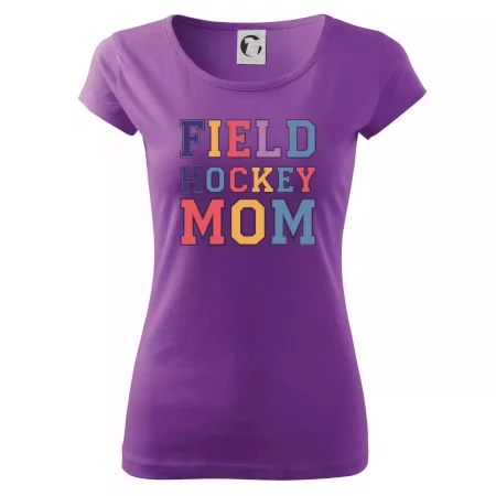 Field hockey mom - športové písmo