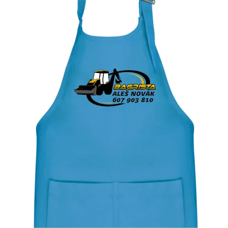 Bagrista v kruhu - vlastný nápis