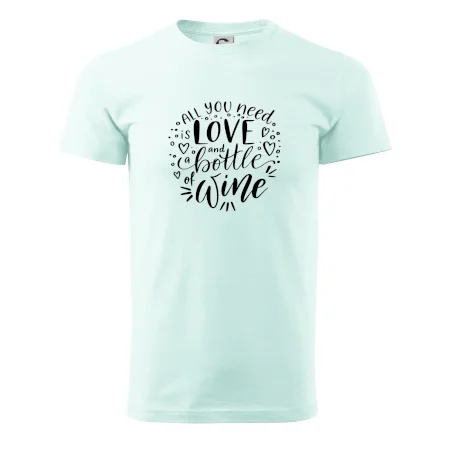 All you need is love and bottle of wine
