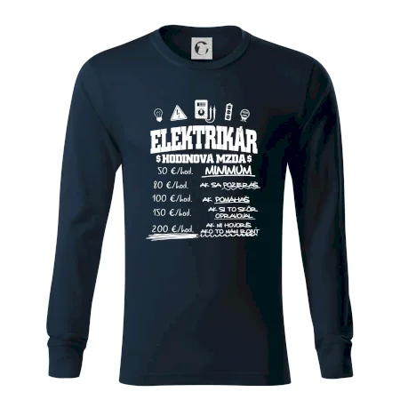 Hodinová mzda elektrikár