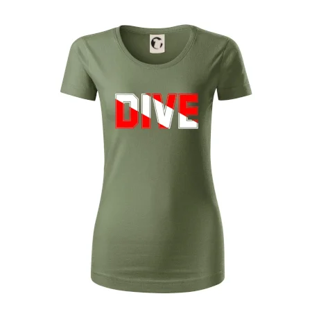 Dive nápis vlajka