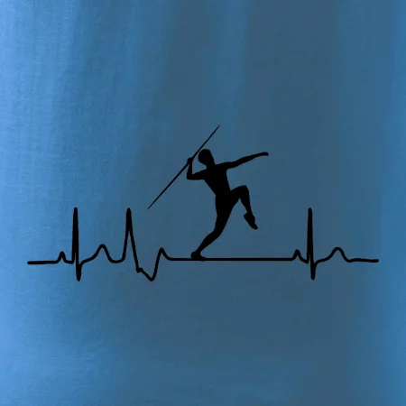 EKG hod oštepom muž