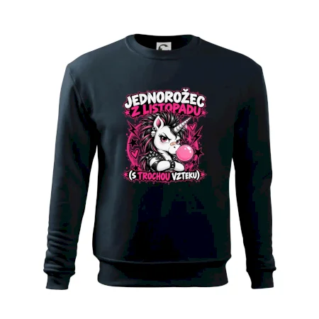 Novembrový punkový jednorožec s čírom