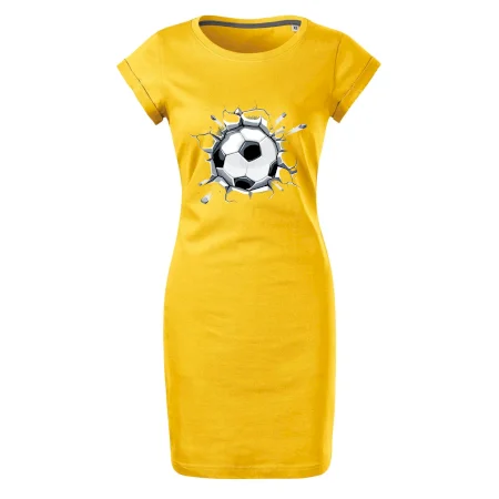 Futbalová lopta v triku