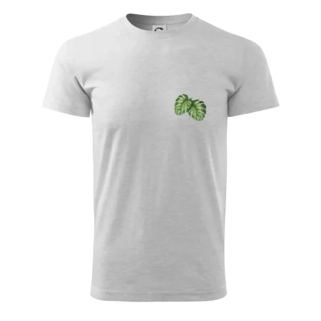 Monstera listy na prsu