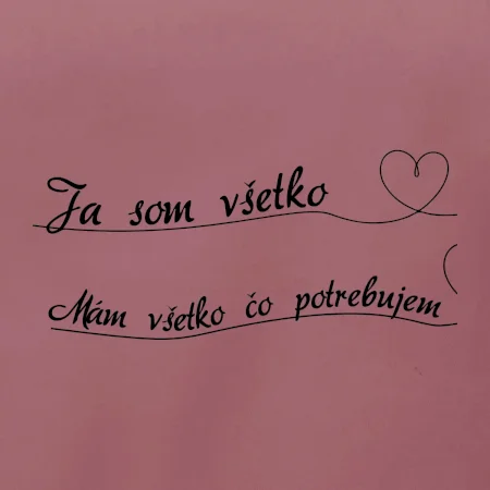 Srdce Ja som všetko