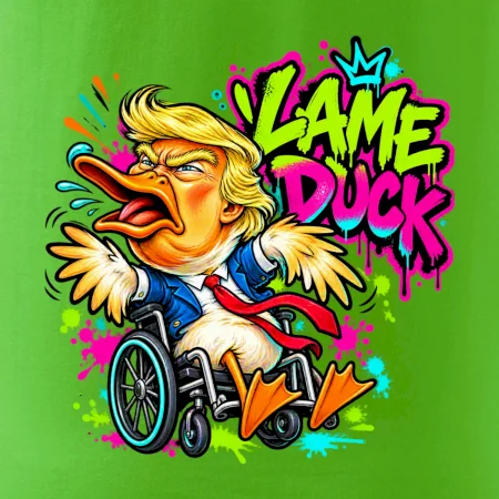 Trump lame duck graffiti