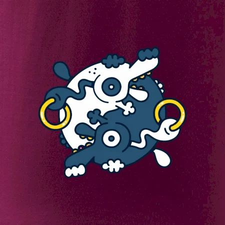 Yin & Yang abstraktné psy