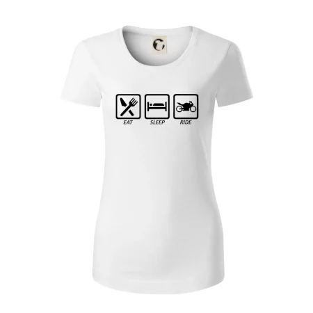 Eat sleep ride - cesta