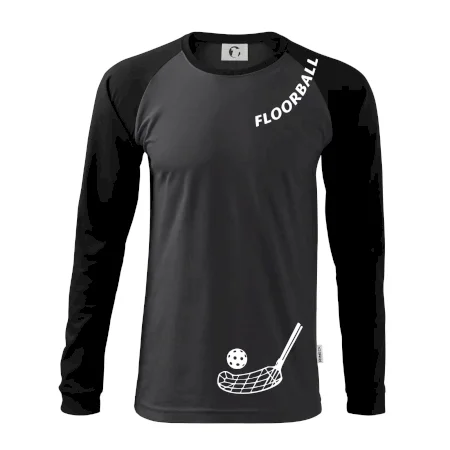 Floorball nápis šikmo