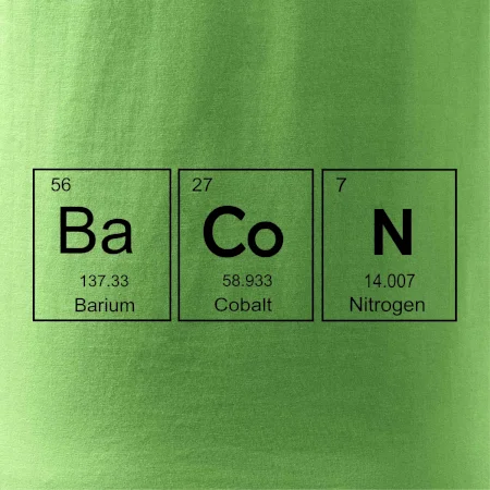 Bacon - periodická tabuľka