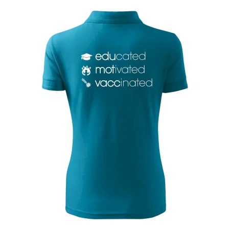 Educated motivated vaccinated