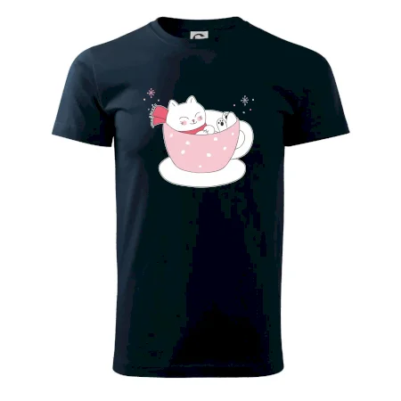 Vianočná mačka v hrnčeku