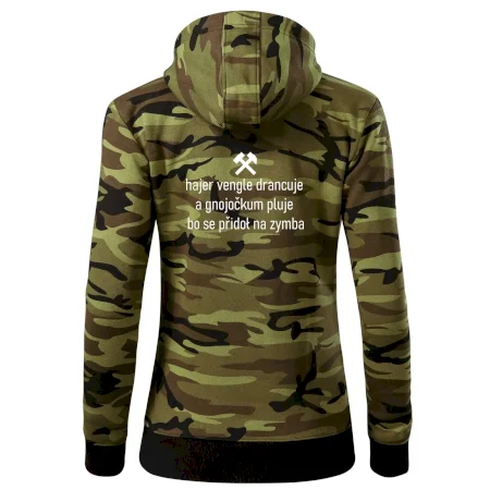 Hajer vengle drancuje a gnojočkum pluje bo se přidoł na zymba